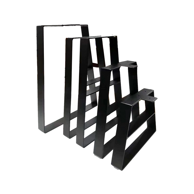 Trapezoidne metalne stolne noge